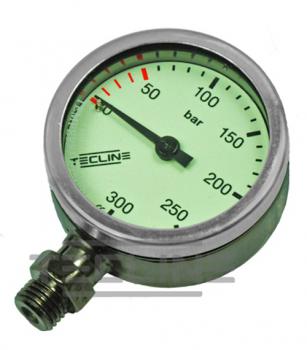 Finimeter, 52 mm, verchromt, 300 bar